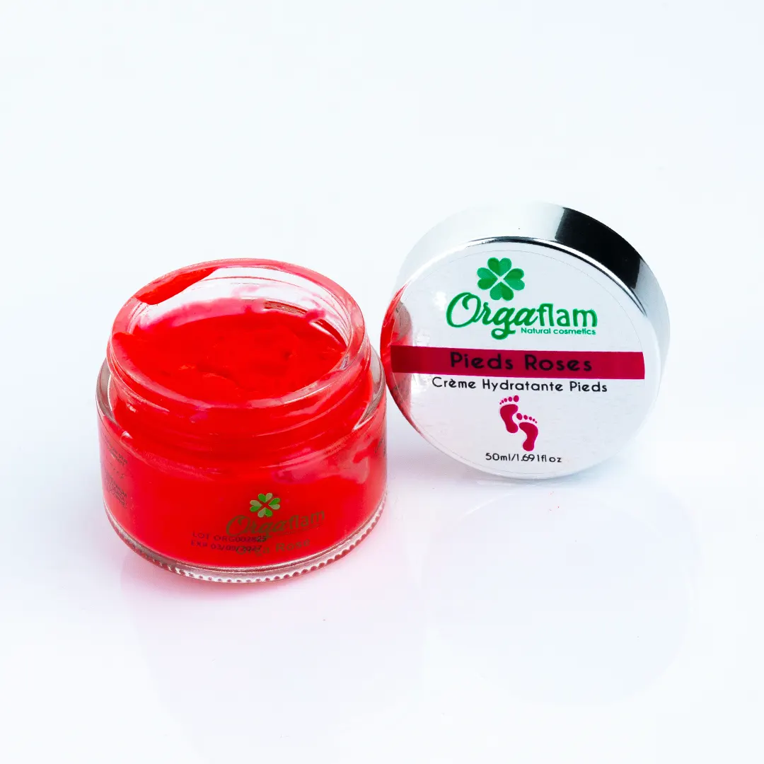Orgaflam: crème des pieds et mains: Orgarose