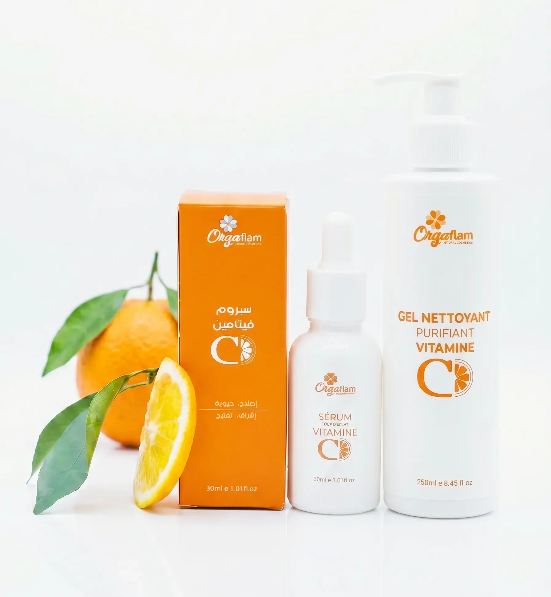 Pack vitamine c coup d'éclat orgaflam