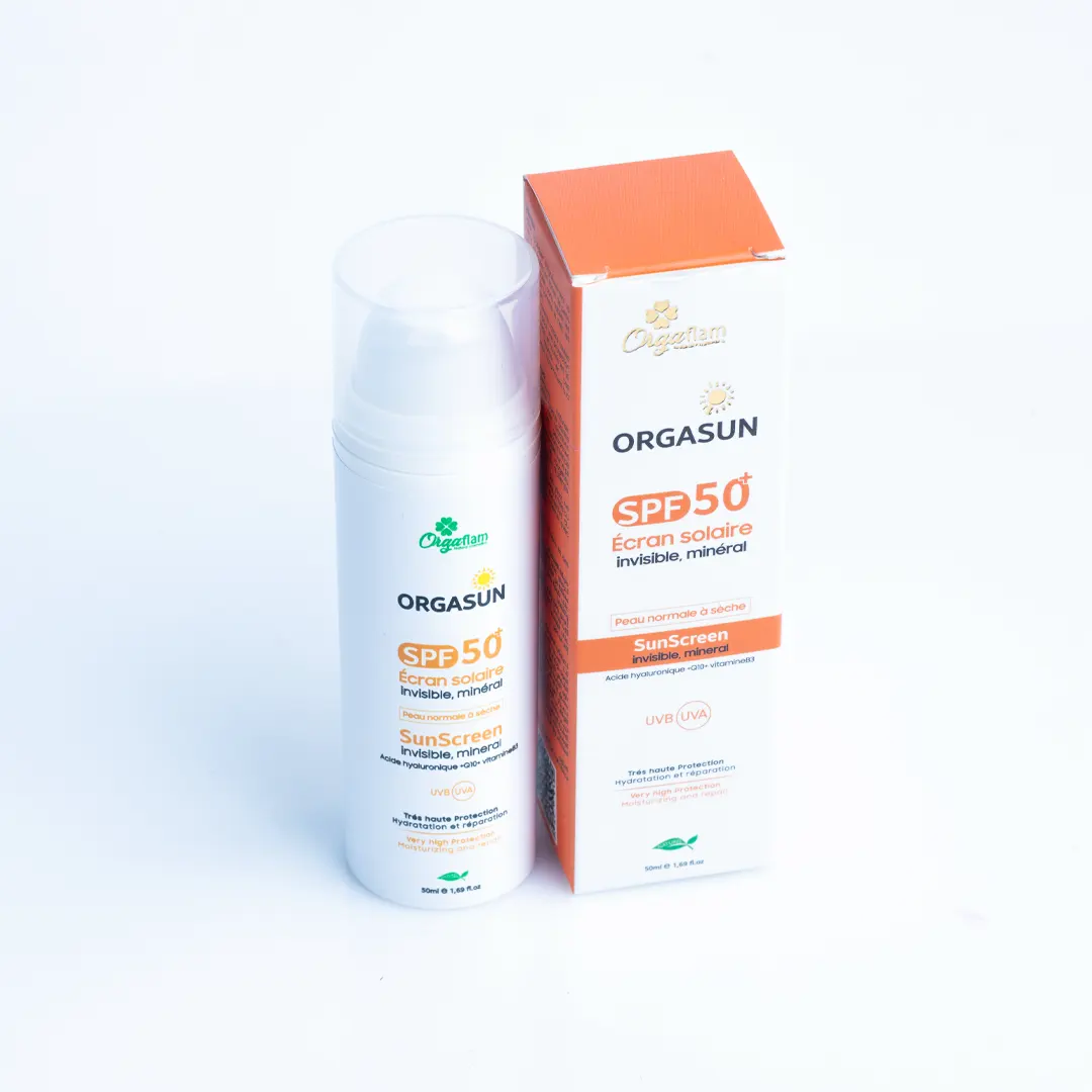 Écran solaire OrgaSun SPF50 peau normale à sèche