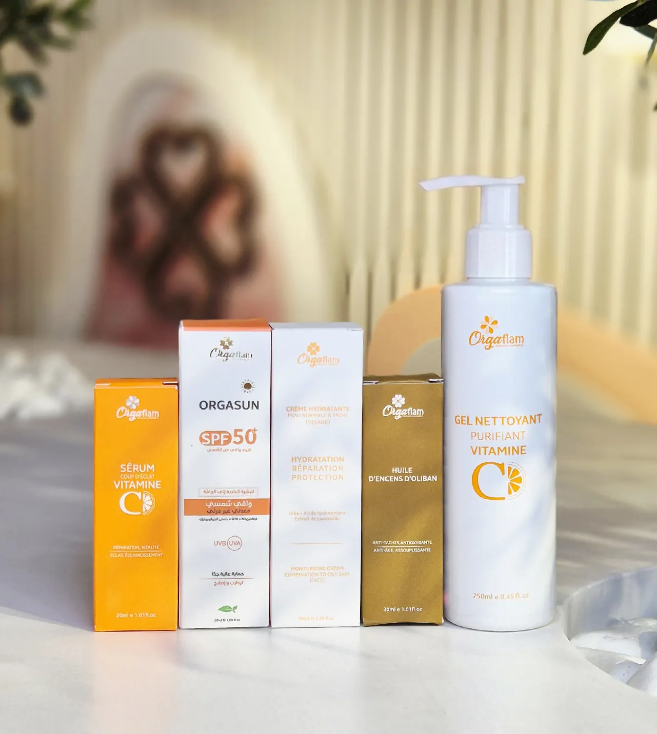 orgaflam: pack skincare complet peau normale à sèche